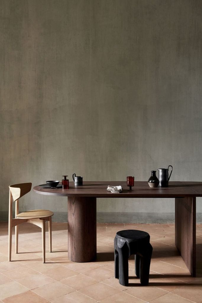Стол Pylo Dining Table Dark Stained Oak