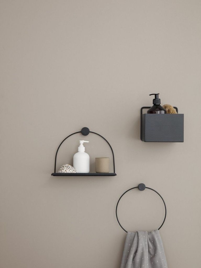 Держатель для полотенца Towel Hanger Black