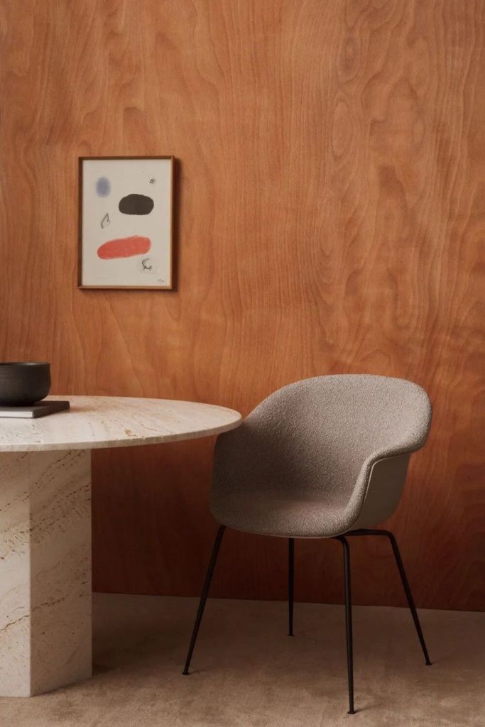Стул Bat Chair Light Boucle