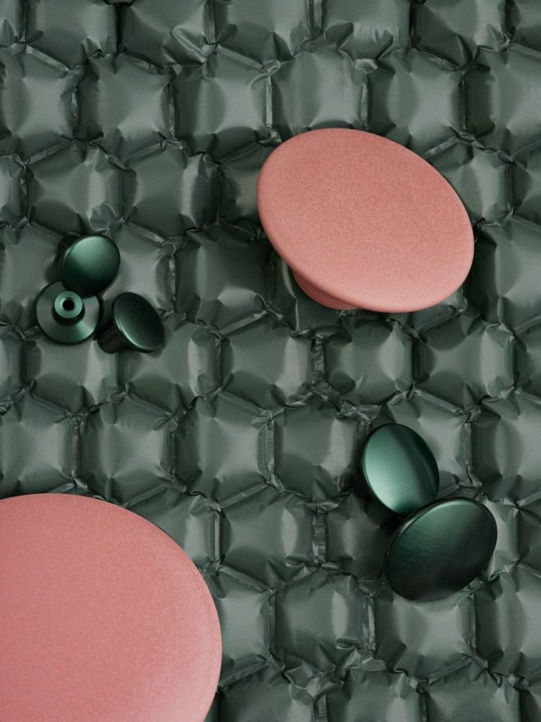 Крючок настенный Dots Metal Dark Green d5