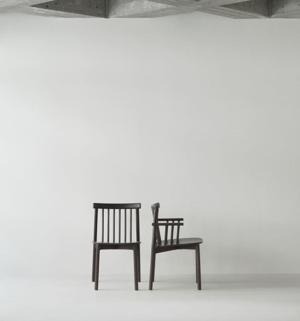 Стул Pind Chair Brown Stained Ash