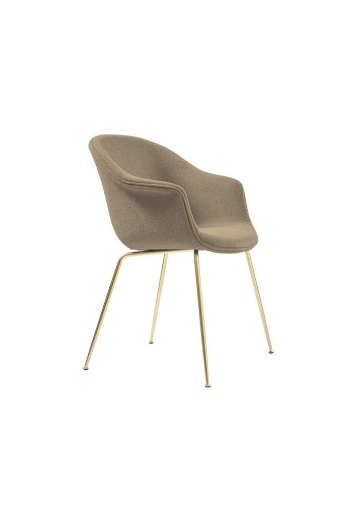 Стул Bat Chair Upholstered Metal Base