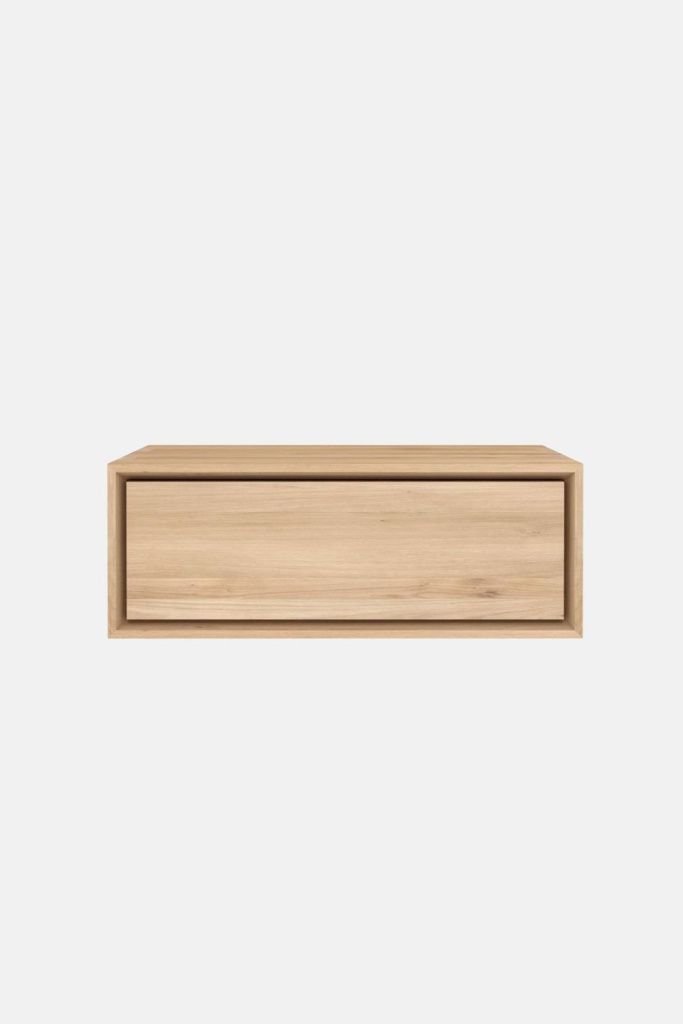Тумбочка прикроватная настенная Oak Nordic II