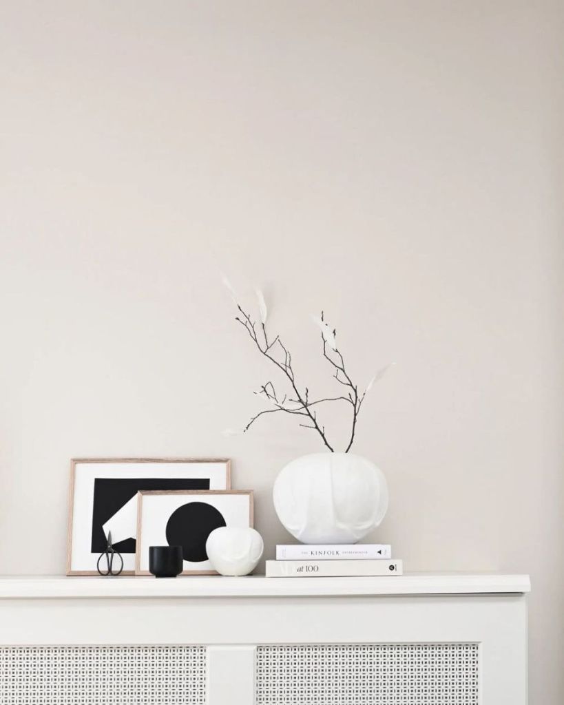 Ваза Orimono Medio Bone White