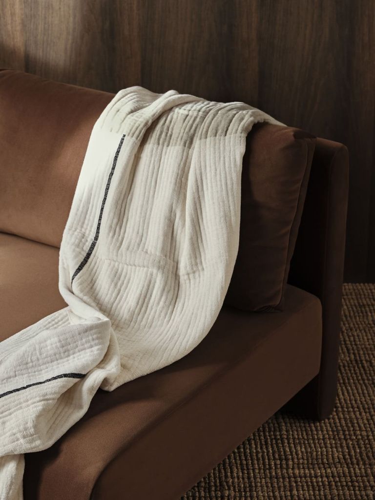 Покрывало Dela Throw Natural Off-White