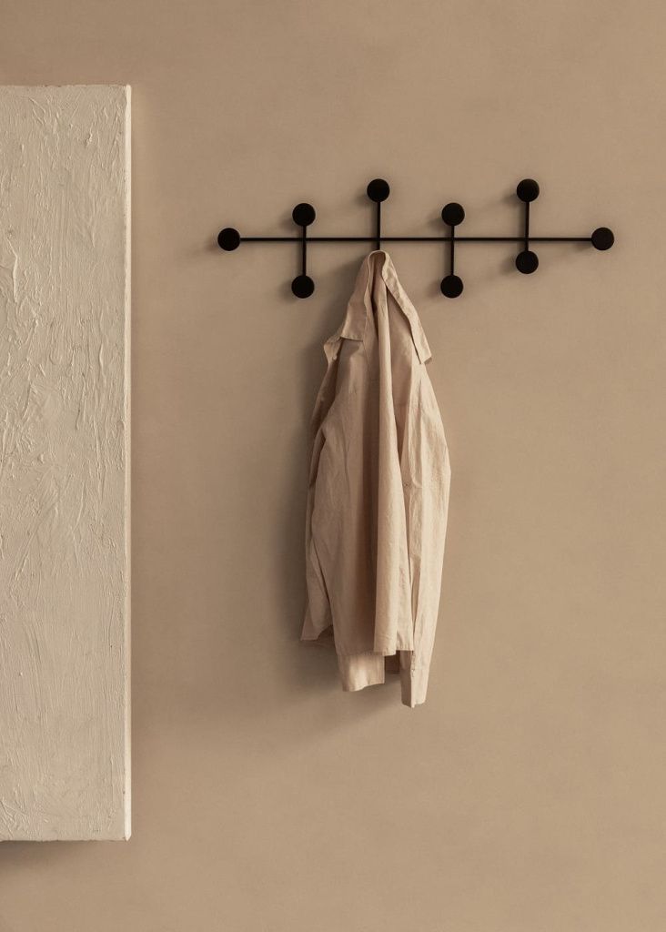 Вешалка для одежды Afteroom Coat Hanger Black Large