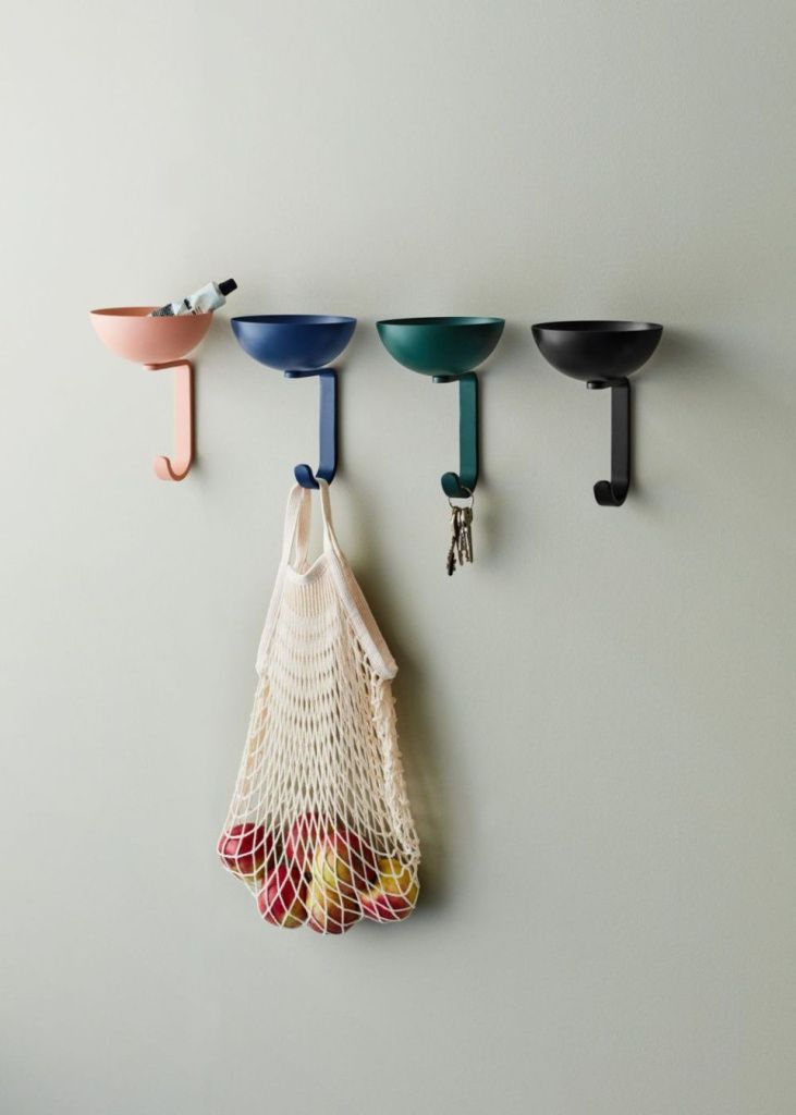 Крючок настенный Nest Black Matt