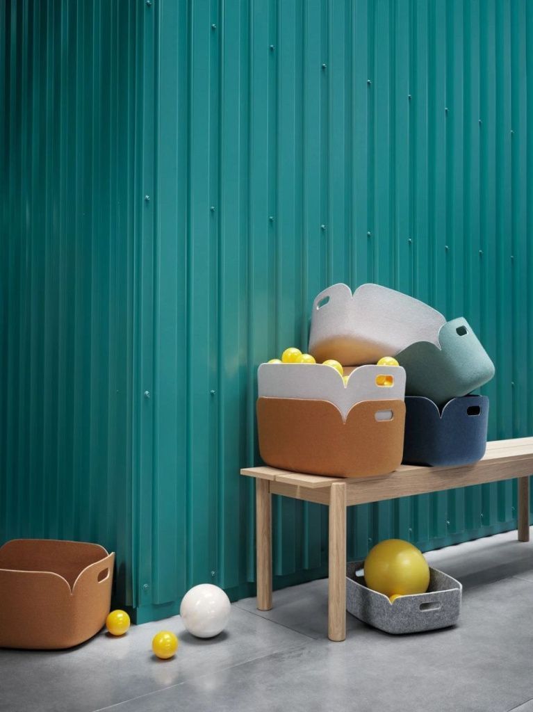 Корзина Restore Basket Blue Grey