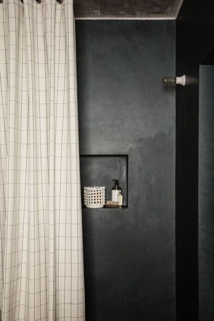 Штора для ванной Chambray Shower Curtain Beige