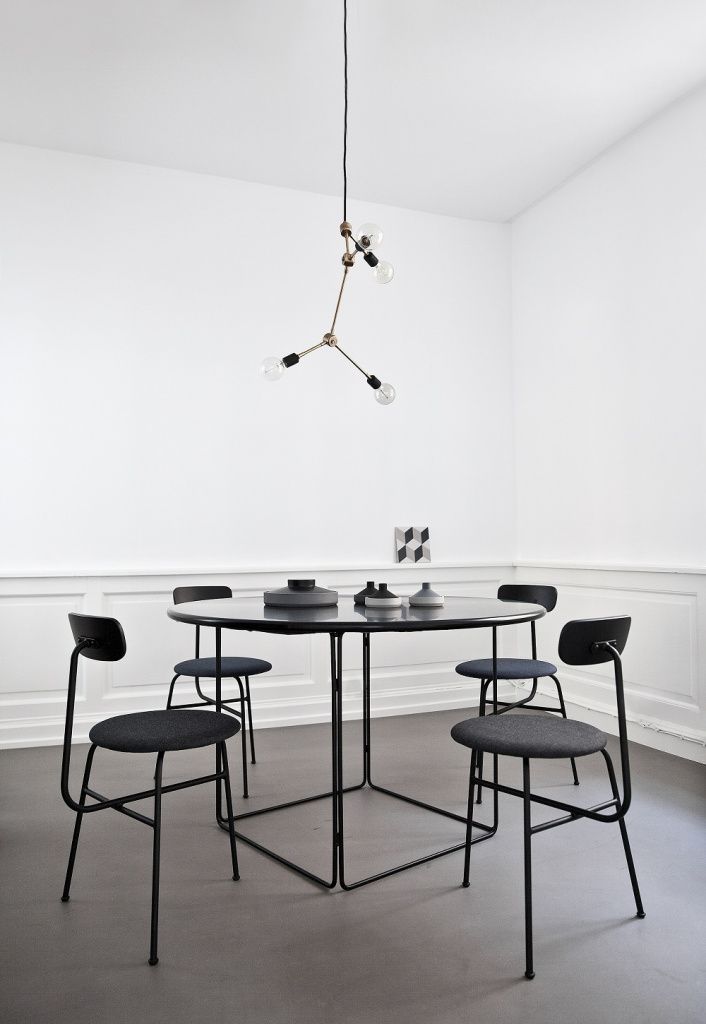 Стул Afteroom Dining Chair Black Dunes Anthrazite h77