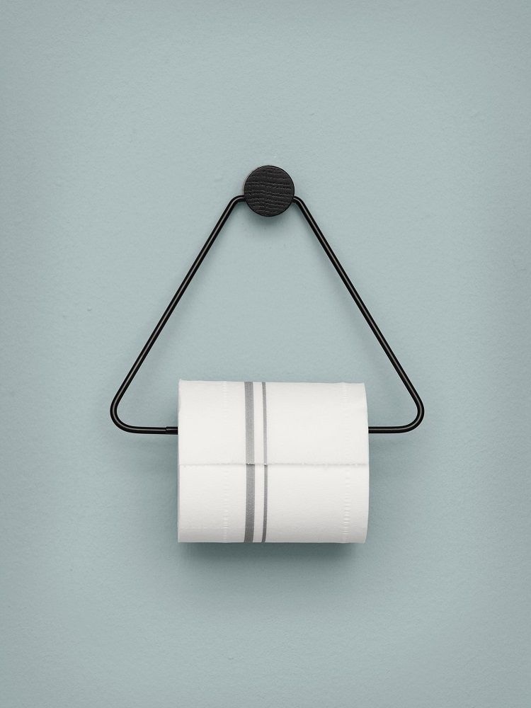 Держатель для бумаги Toilet Paper Holder Black