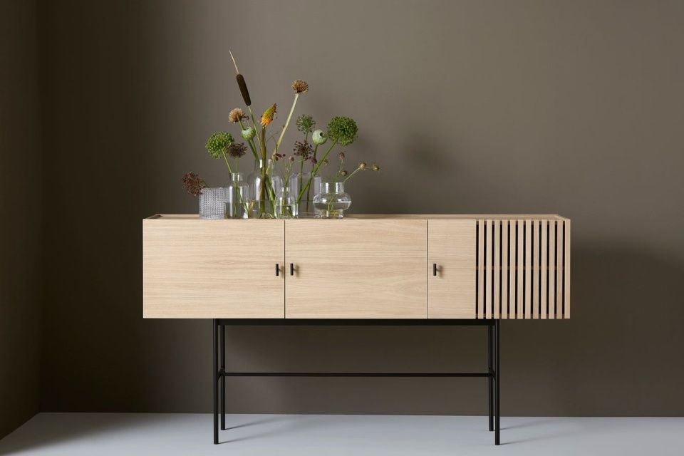 Комод Array Oak White 180 см