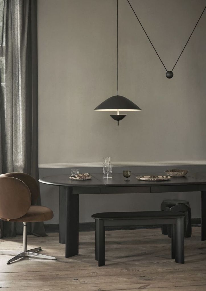 Светильник потолочный Lod Pendant Blackened Iron