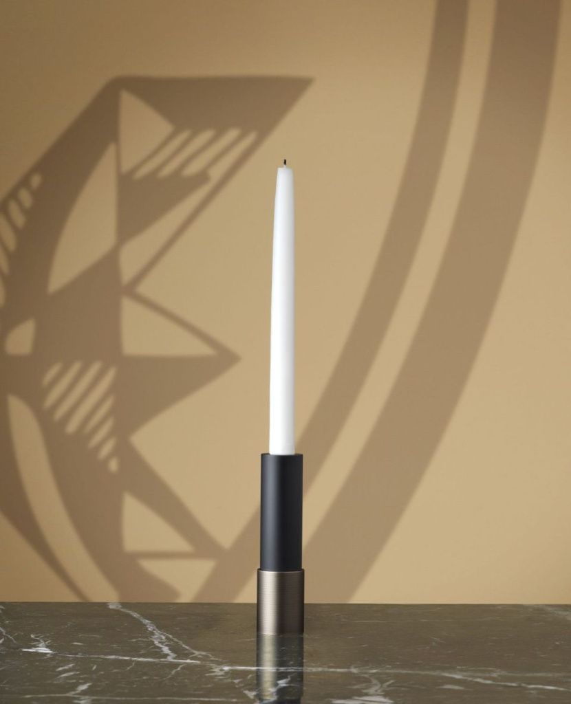 Подсвечник Candlestick Antique Brass Medium