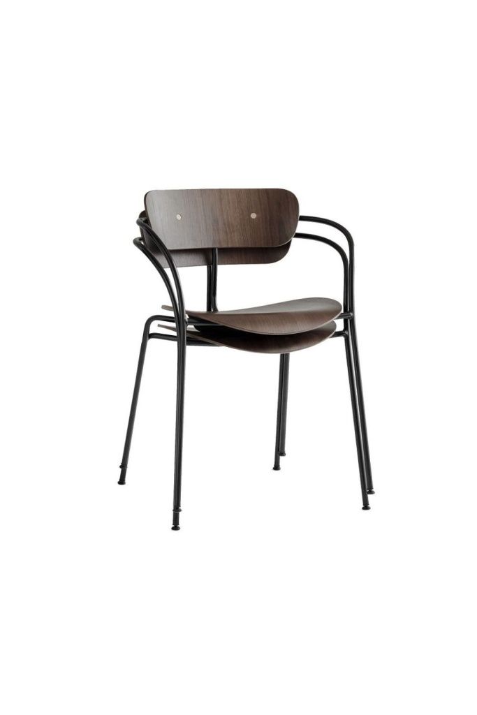 Стул Pavilion AV2 Lacquered Walnut