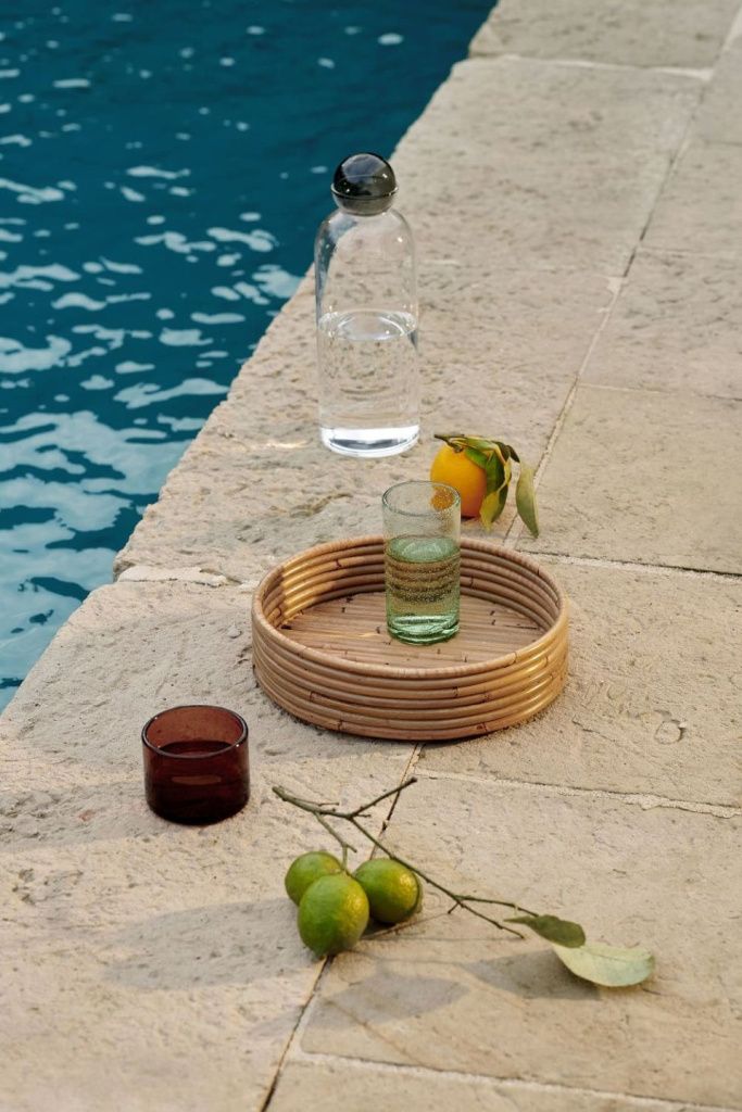 Стакан Oli Water Glass Low Amber