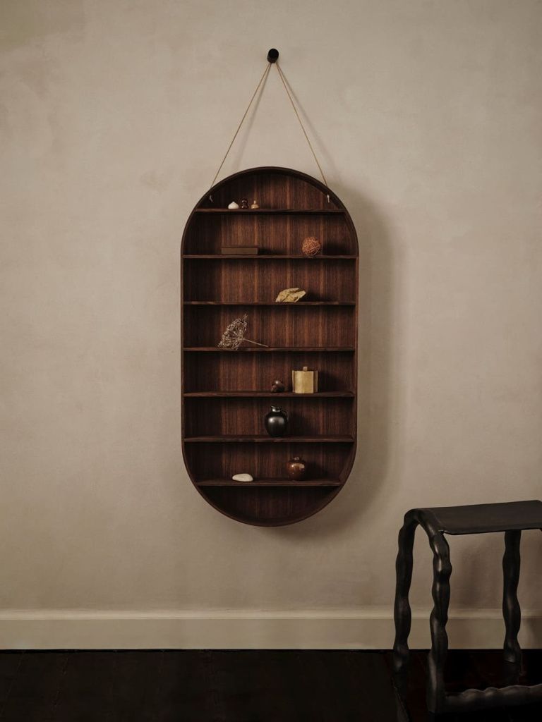 Полка Oval Dorm Smoked Oak