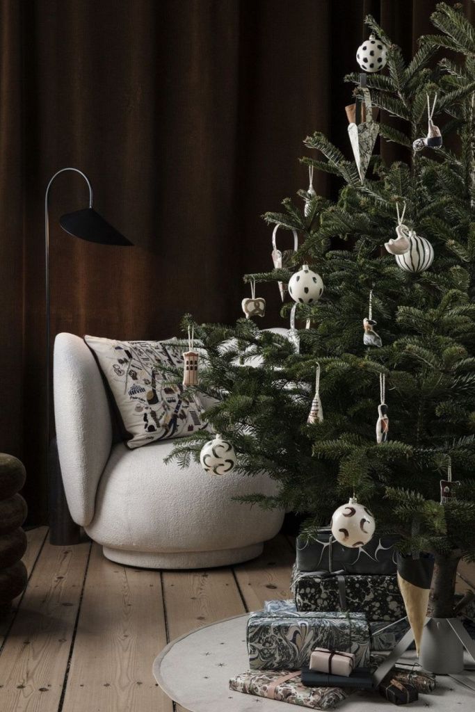 NY Елочное украшение Copenhagen Embroidered Ornament Bike