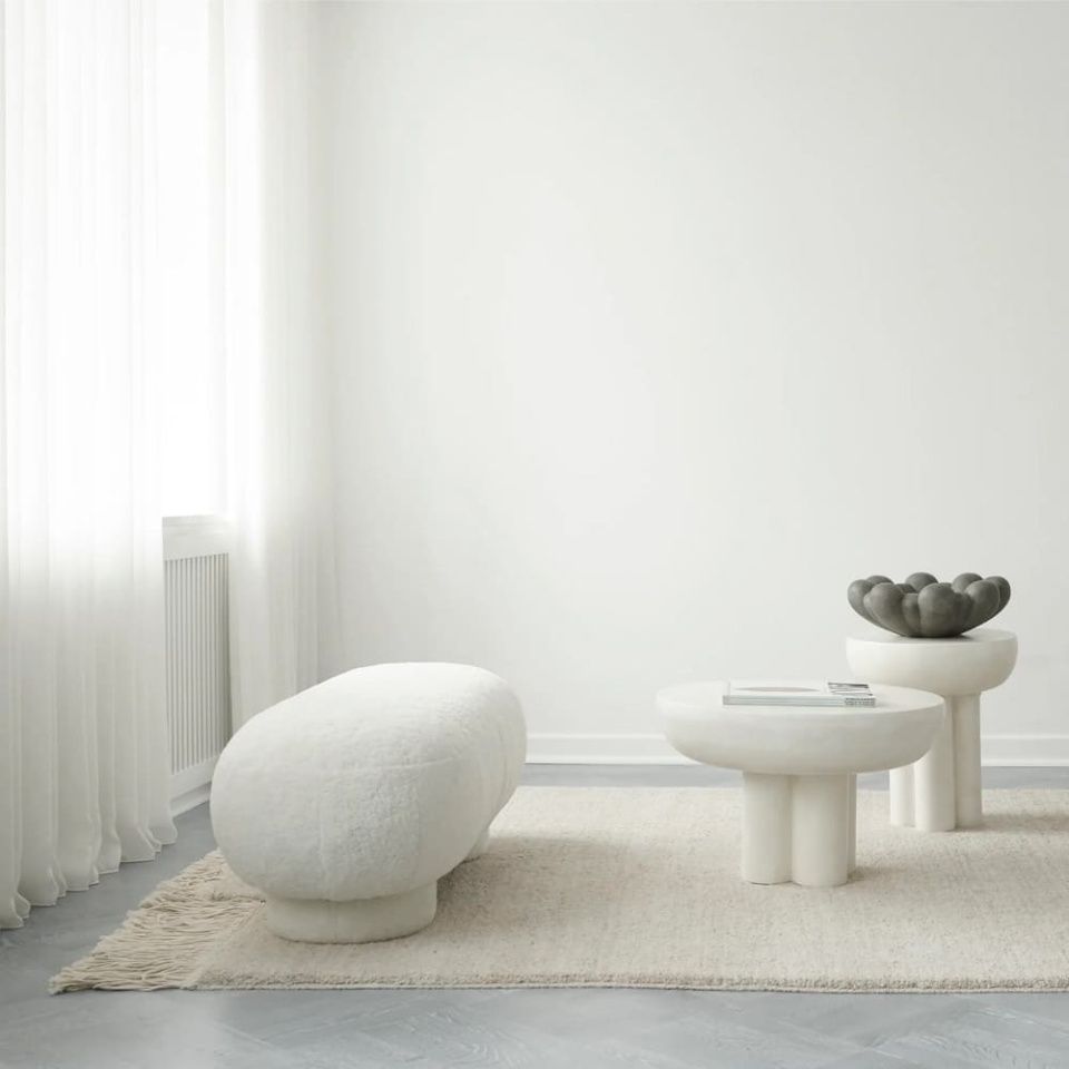 Блюдо Bloom Tray Big Dark Grey