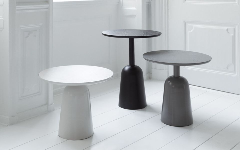 Столик Turn Table Warm Grey