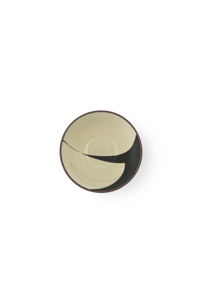 Пиала Line Bowl Ø23 Black/Cream