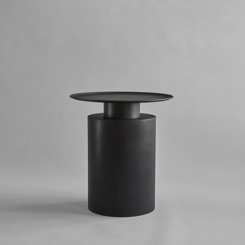 Столик кофейный Pillar Tall Burned Black
