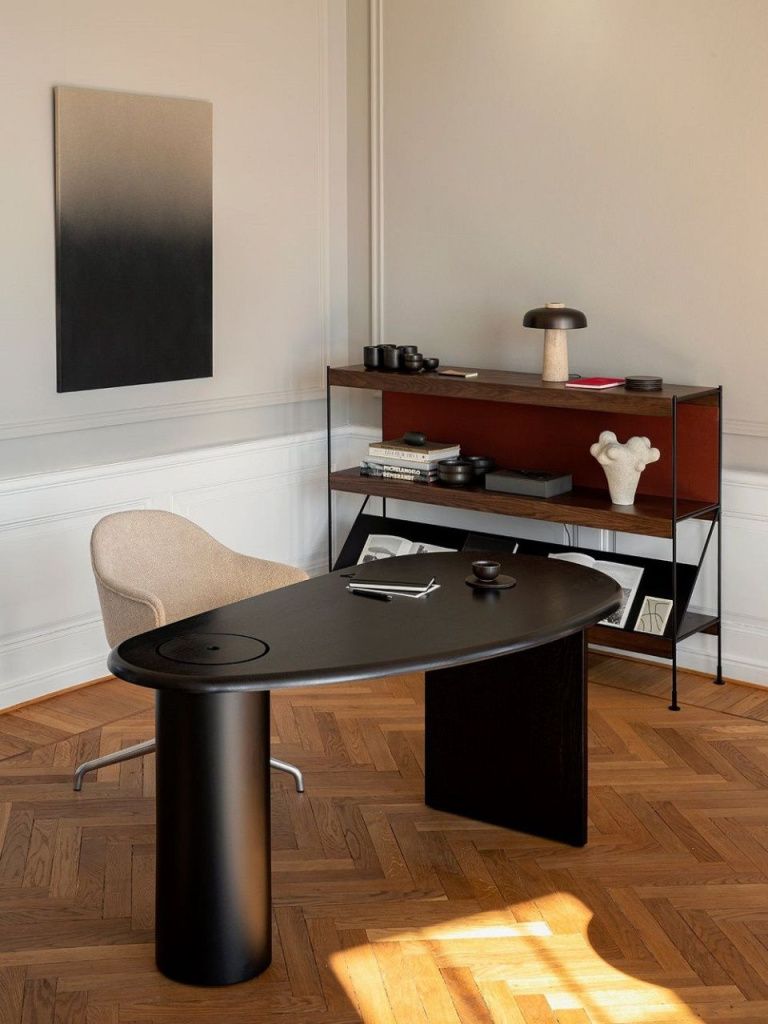 Стол The Eclipse Desk Steel Oak