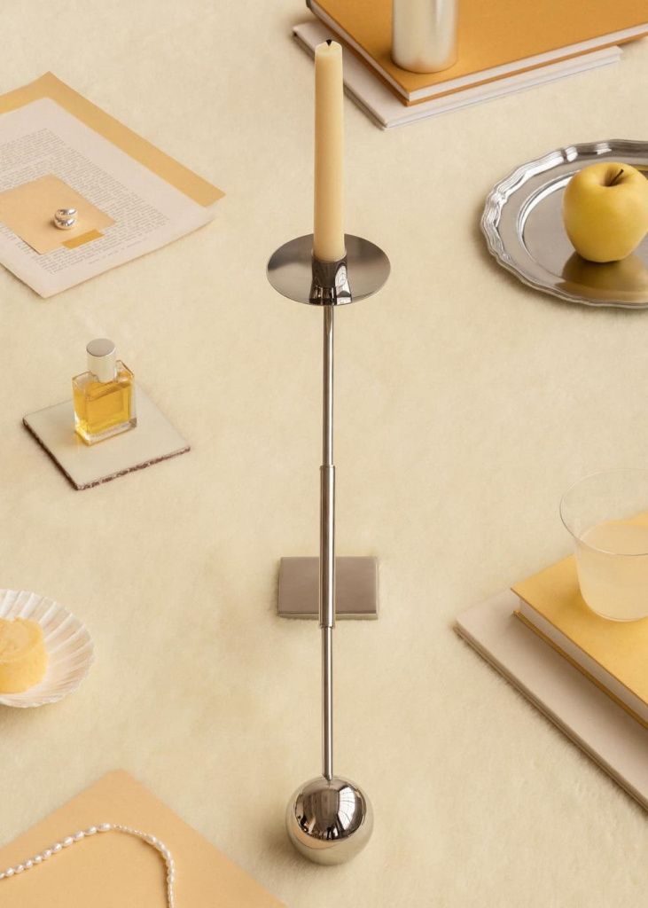 Подсвечник Interconnect Small Stainless Steel