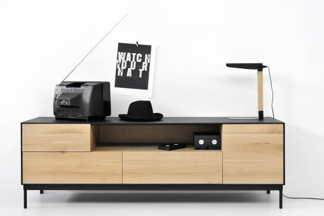Тумба для ТВ Oak Blackbird