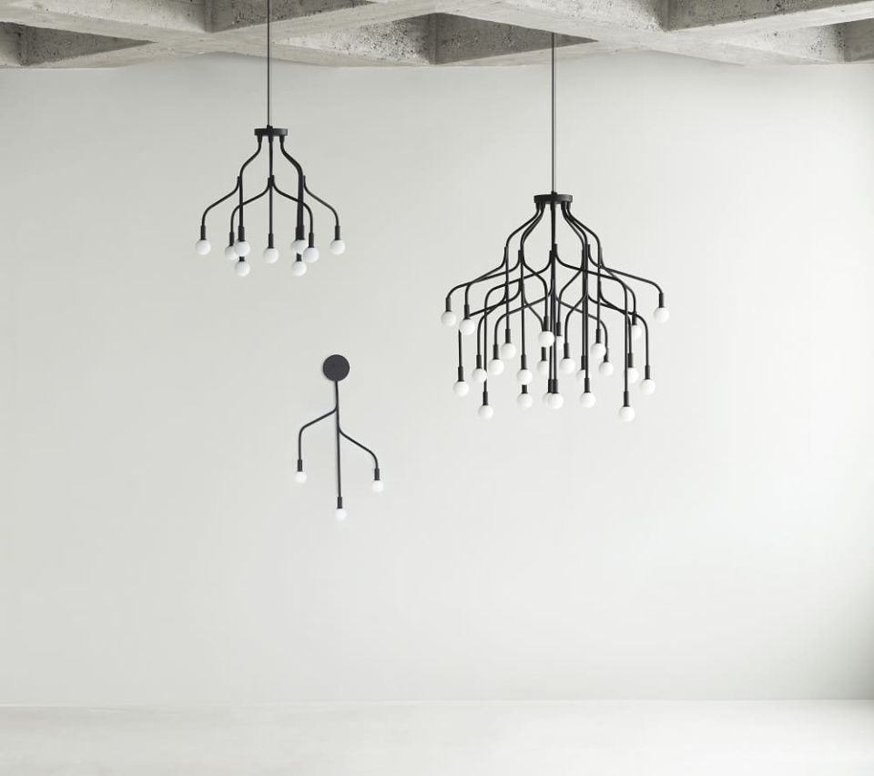 Светильник настенный Vekst Wall Lamp EU Black