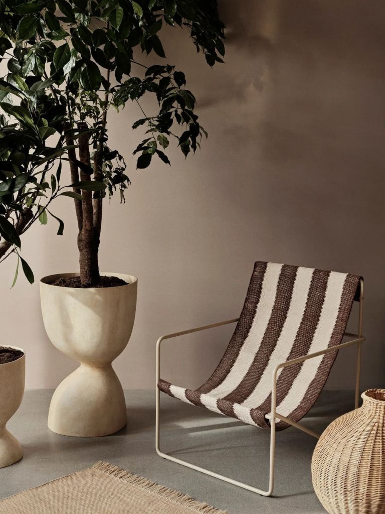 Кашпо Evoke Pot Tall Warm Sand