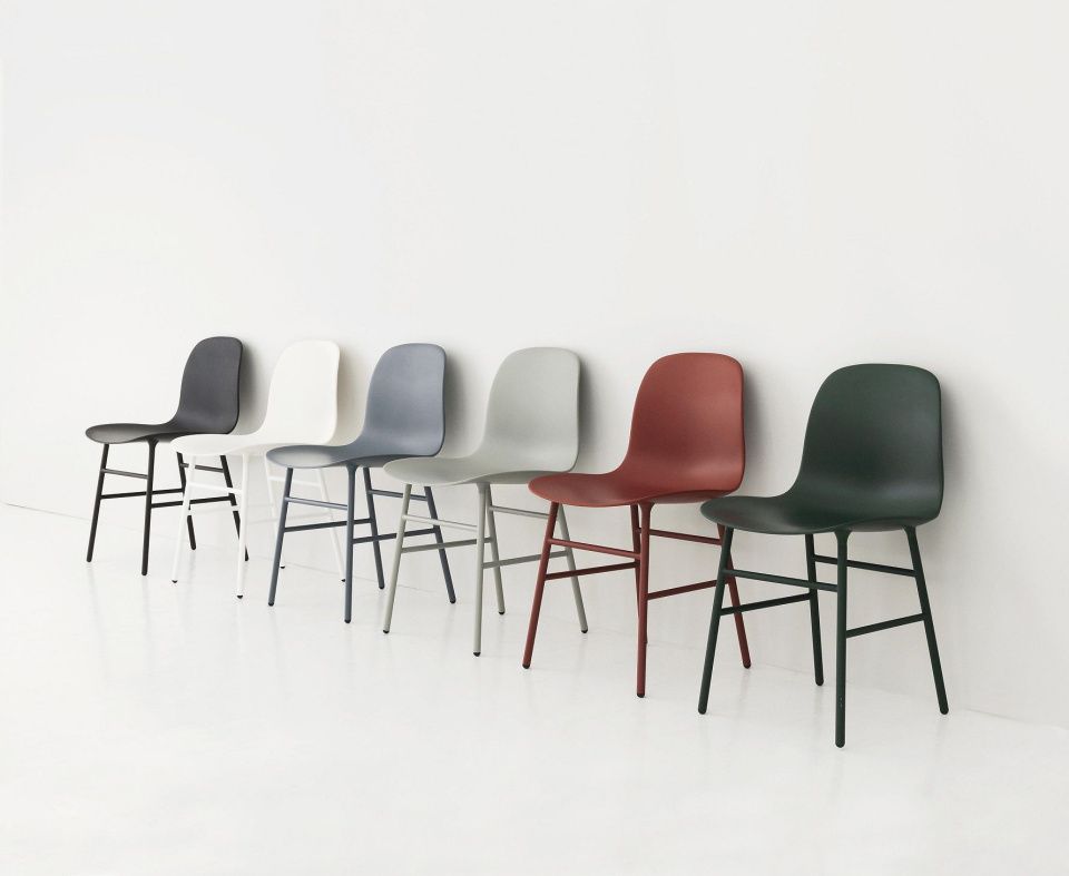 Стул Form Chair Steel Black