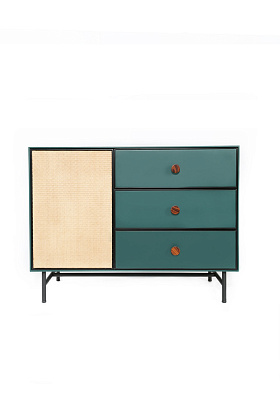 Комод Essence Green Chest of Drawers