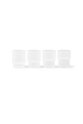 Стаканы Ripple Glasses Frosted 4 шт