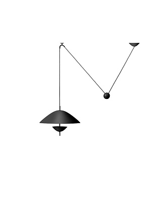 Светильник потолочный Lod Pendant Blackened Iron