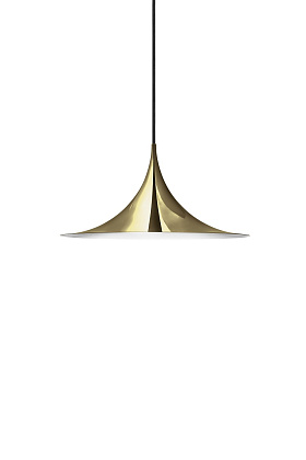 Светильник потолочный Semi Pendant Polished Brass Small