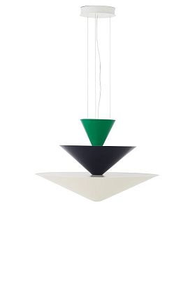 Светильник потолочный Gio LN15 Signal Green, Deep Blue &  Ecru White