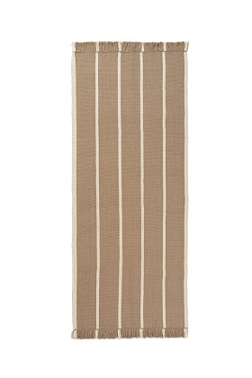 Ковер Calm Kelim Runner Dark Sand Off-White 200х80