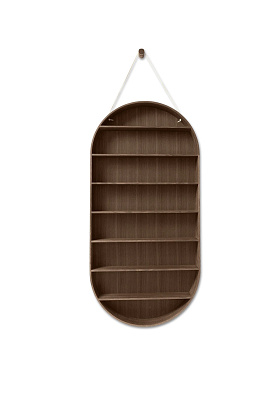 Полка Oval Dorm Smoked Oak