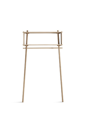 Вешалка для одежды Tojbox Wardrobe Large White Pigmented Oak