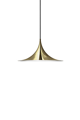 Светильник потолочный Semi Pendant Polished Brass Medium