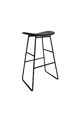 Стул полубарный Black Pine h65