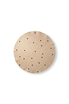 Ковер Jute Carpet Black Dots 130 см