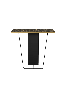 Консоль Horizon Console Small Black Saint-Laurent Marble
