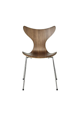 Стул Lily Walnut Chrome