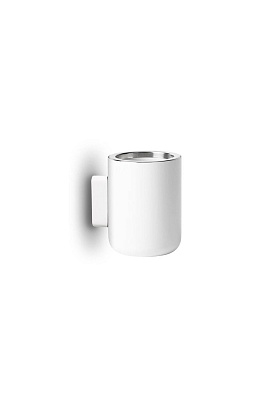 Стакан для зубных щеток настенный Toothbrush Holder Wall White