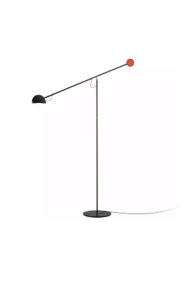 Торшер Copernica Graph Red Black