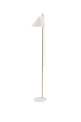 Торшер Yuh Floor White Brass