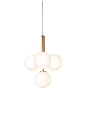 Светильник потолочный Miira 4 Brass Opal White