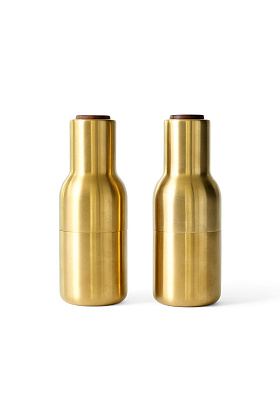 Набор измельчителей для соли и перца Bottle Grinder Brass 2 pcs